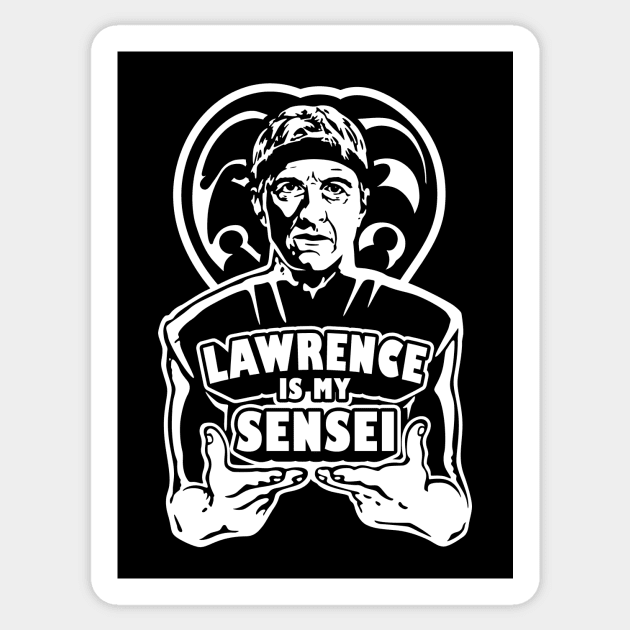Lawrence is my Sensei Sticker by Olipop
